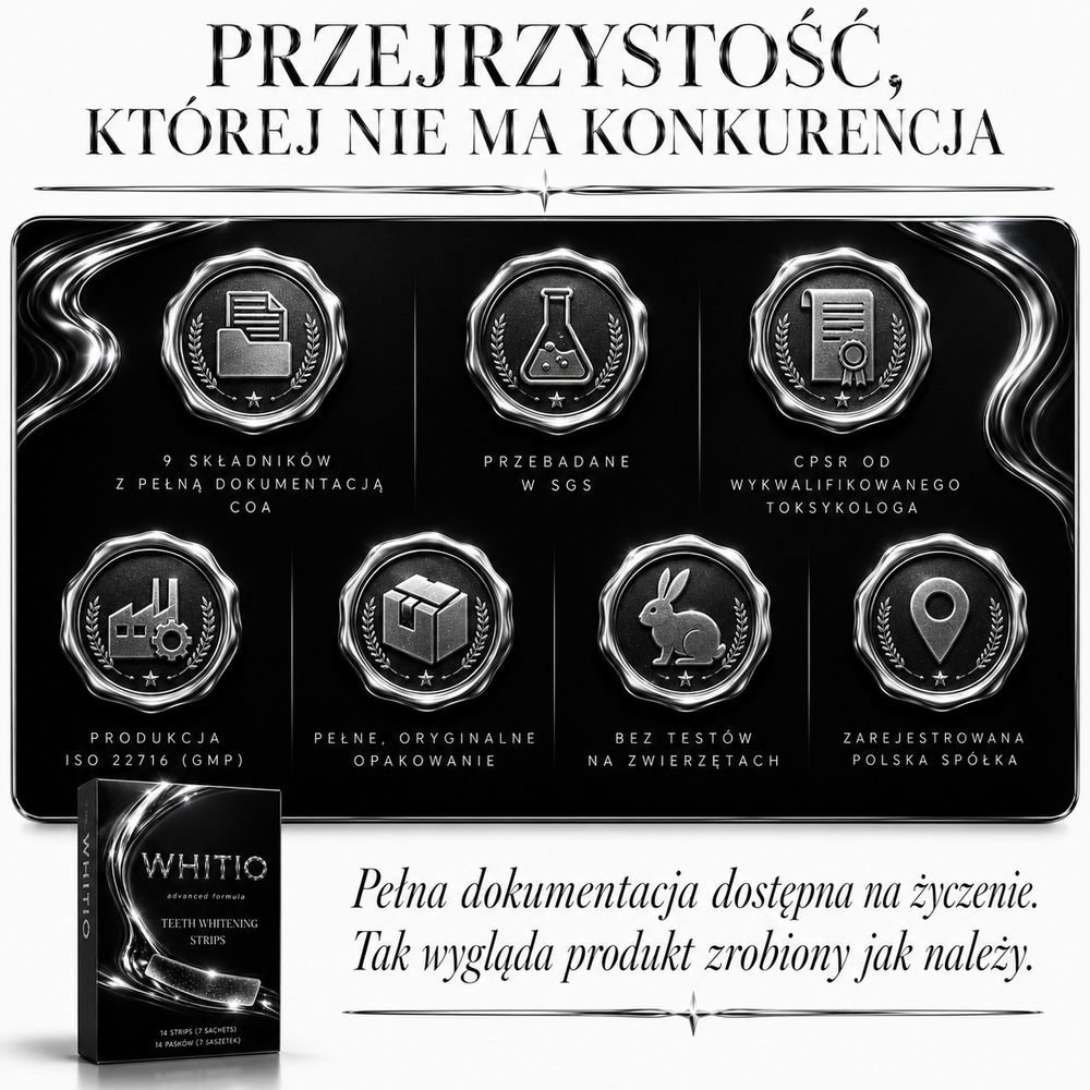 PASKI WYBIELAJĄCE WHITIO
