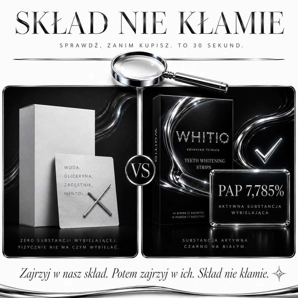 PASKI WYBIELAJĄCE WHITIO