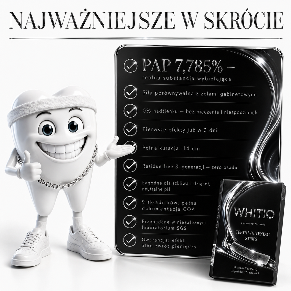 PASKI WYBIELAJĄCE WHITIO